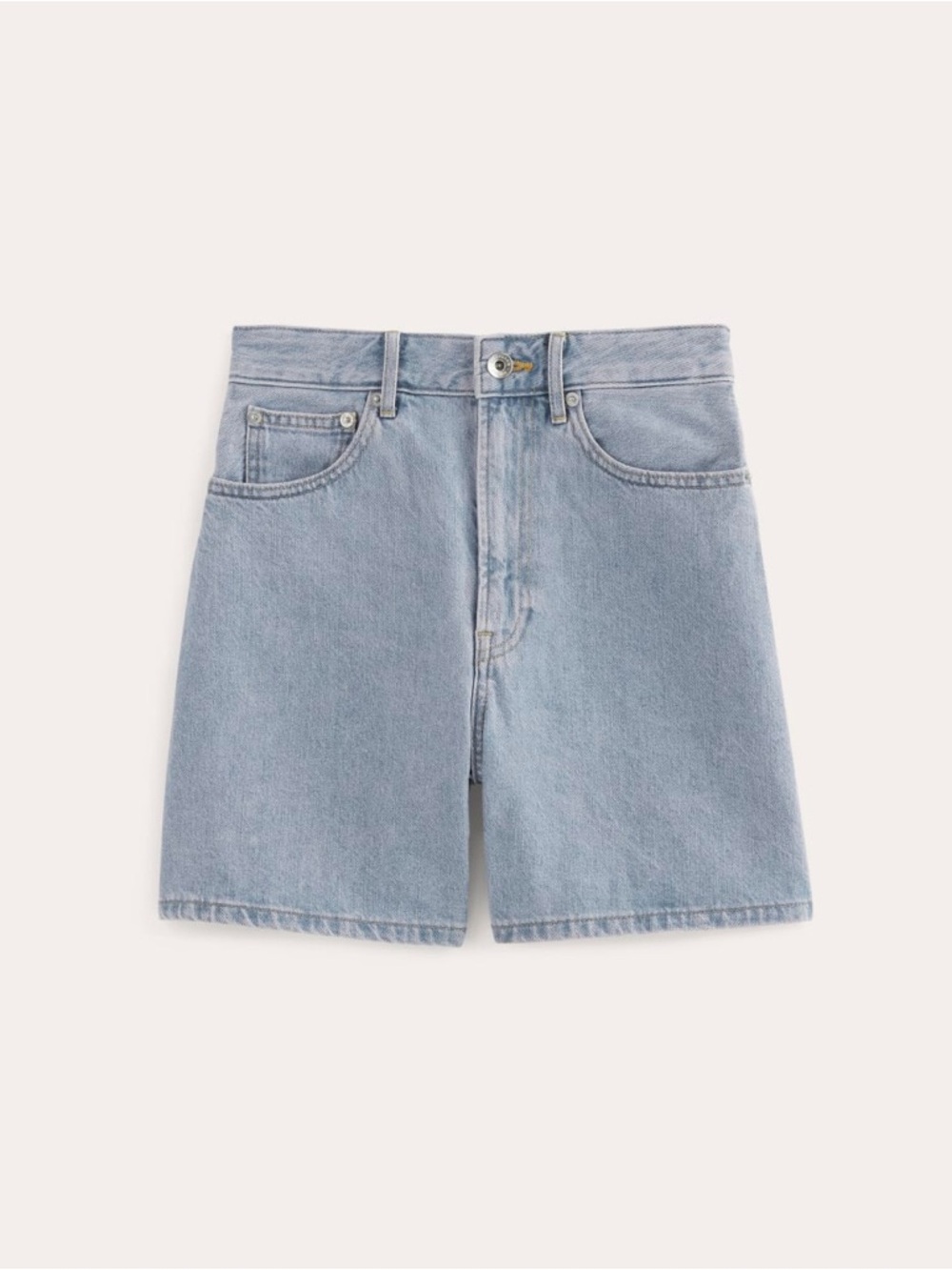 Everlane A Line Denim Shorts - Picture 2 of 7